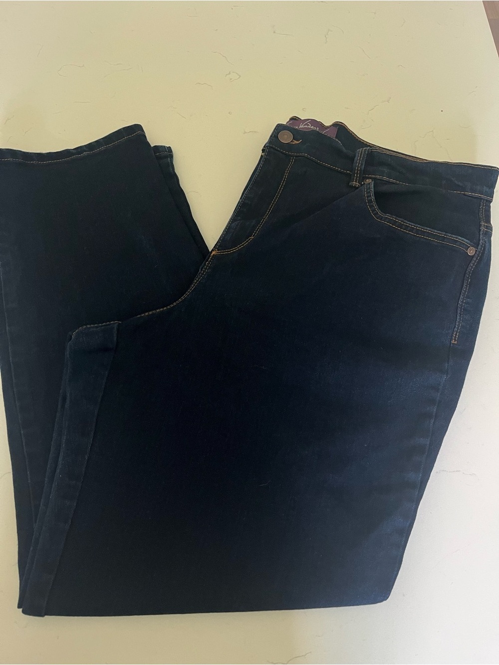 Gloria Vanderbilt Skinny Jeans in Dark Blue